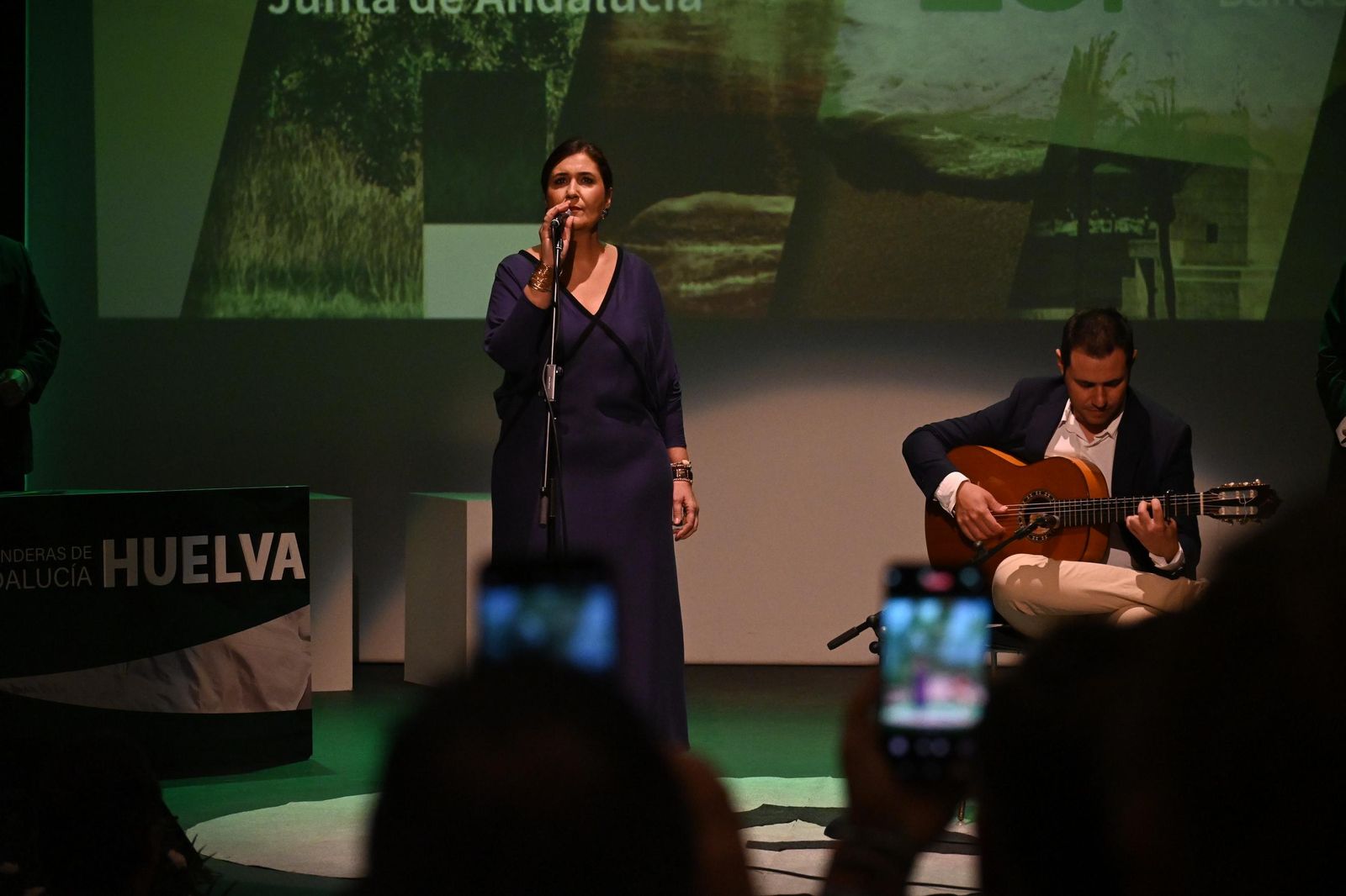 Premios de las Banderas de Andalucía en Huelva, en imágenes