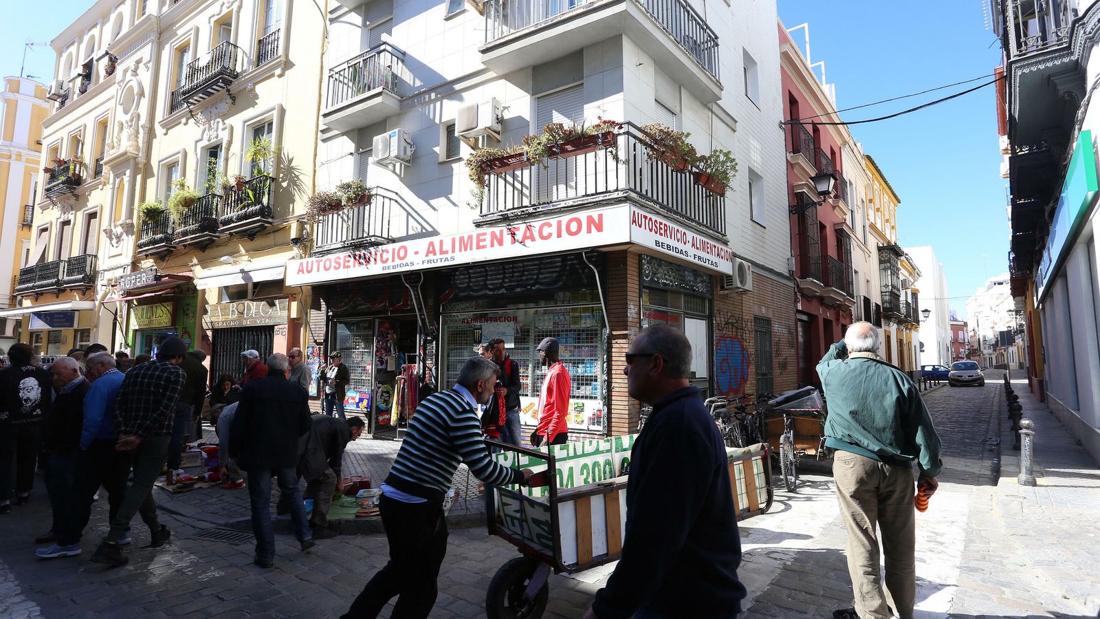 El mercadillo, este jueves.