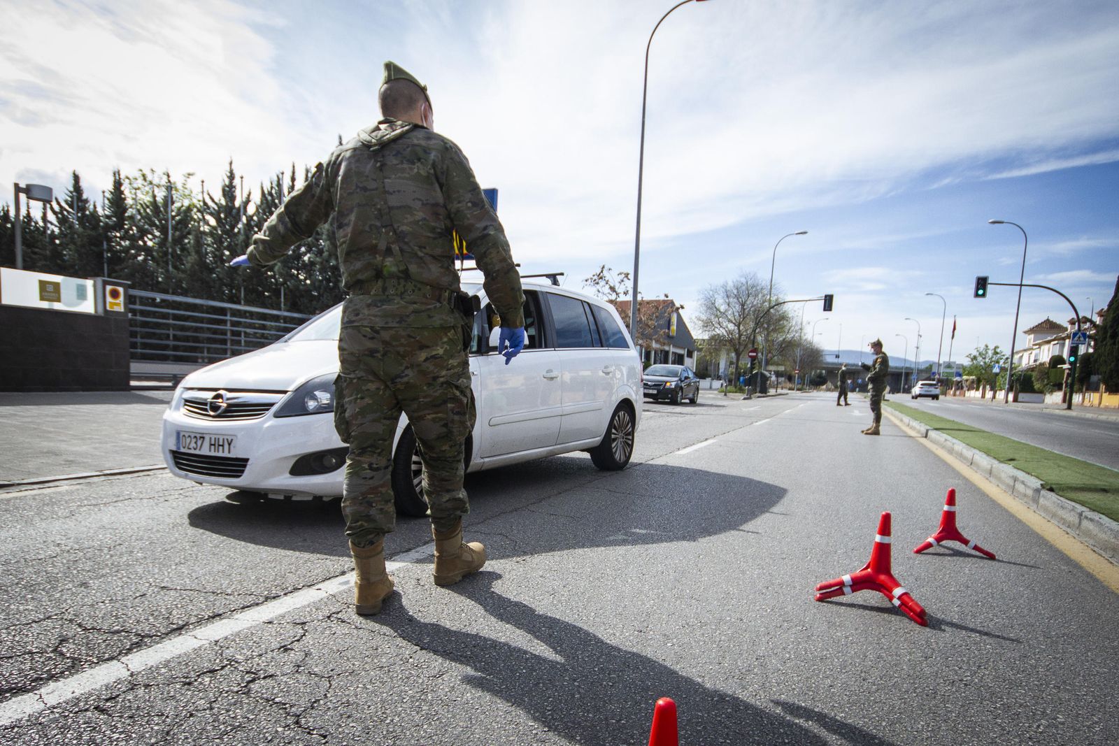 La Legión se despliega hoy en Granada para controlar el coronavirus