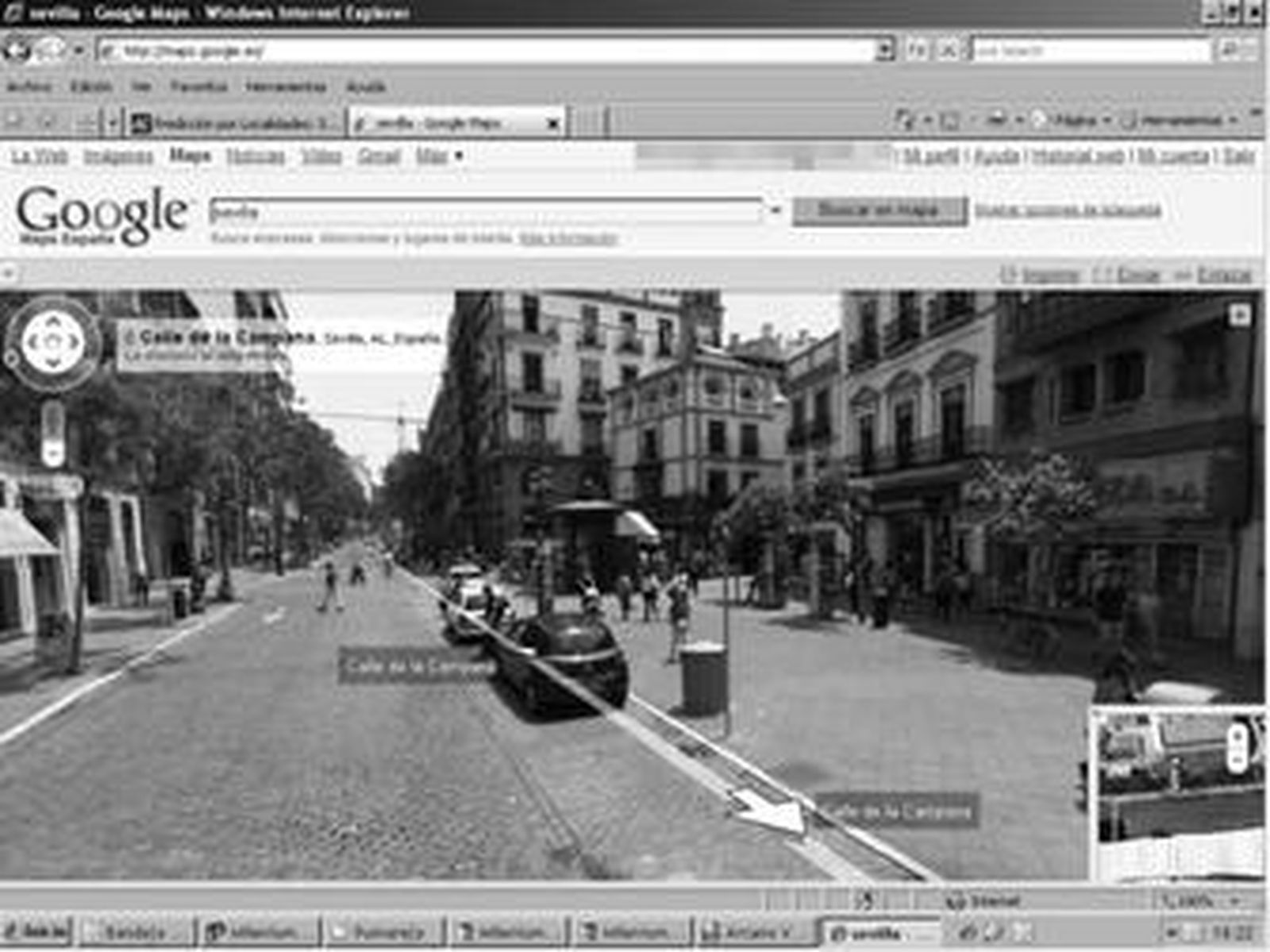 La Campana, tal como aparece en el 'Google Street View'.