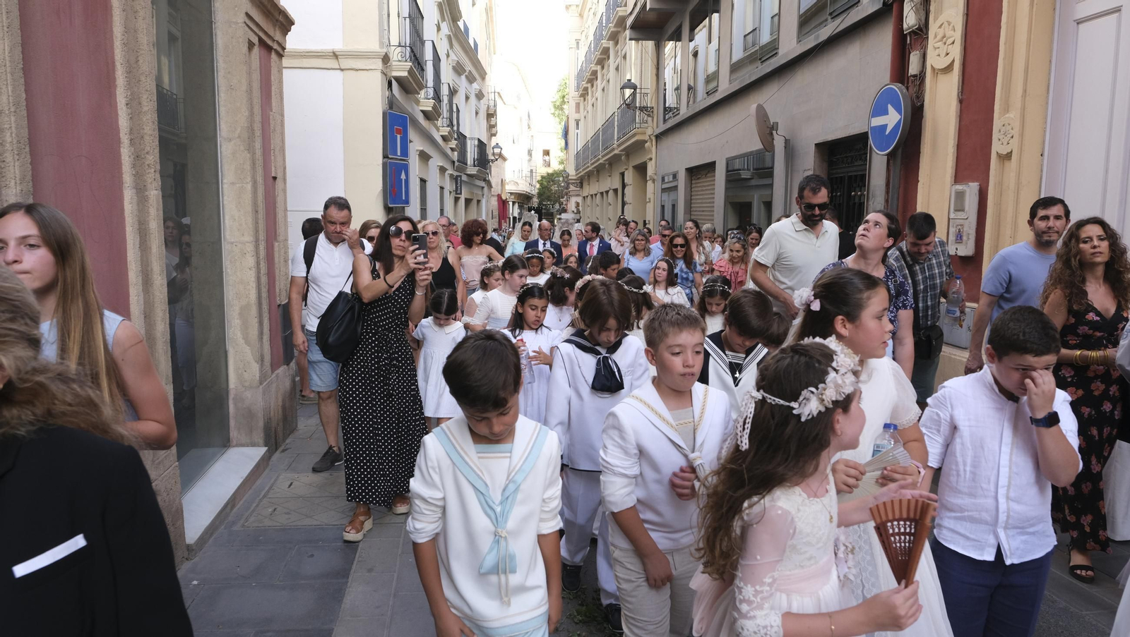 Procesión del Corpus Christi de Almería, en imágenes