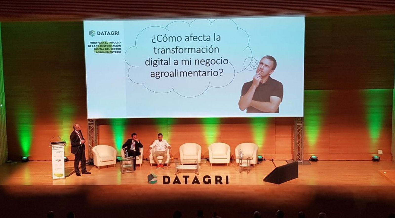 Enrique de los Ríos, de Unica Group, en el foro Datagri 2018