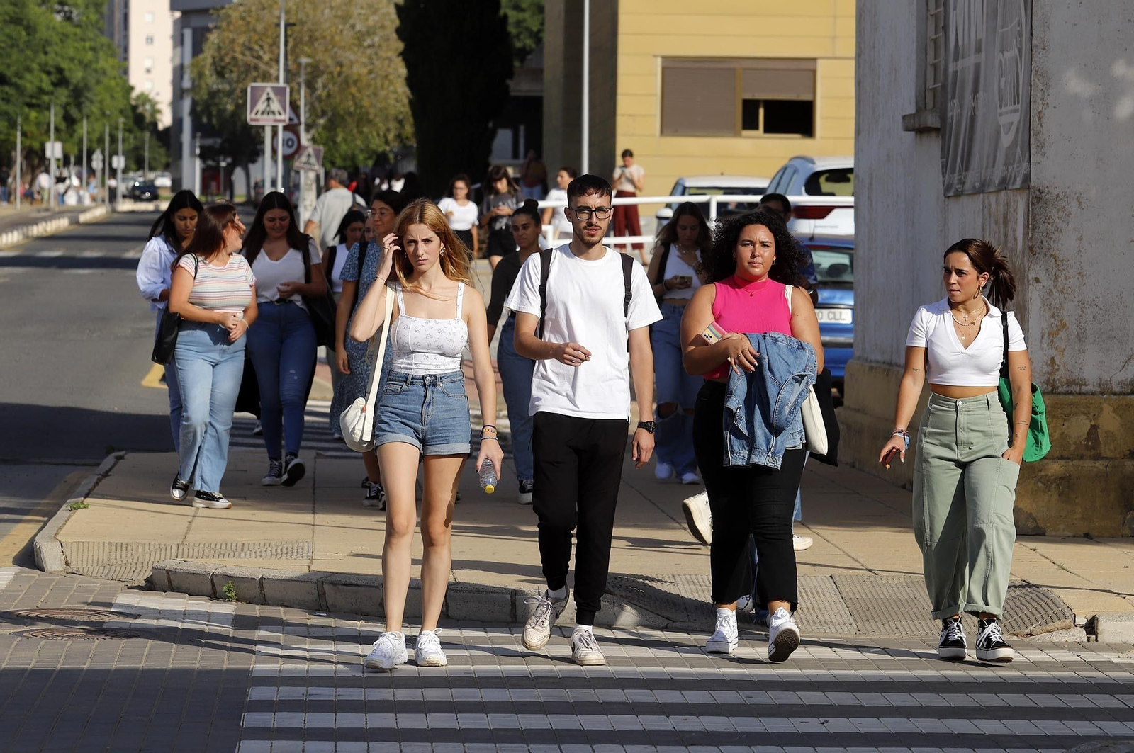 Imágenes de la vuelta a la Universidad de Huelva