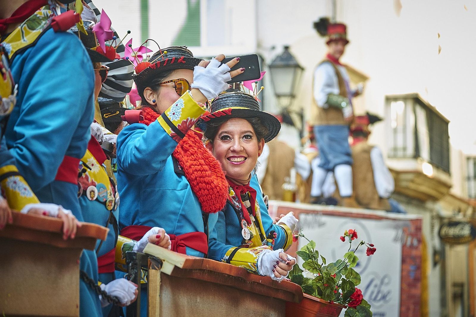 Las imágenes de la Batalla de Coplas y el carrusel de la Viña