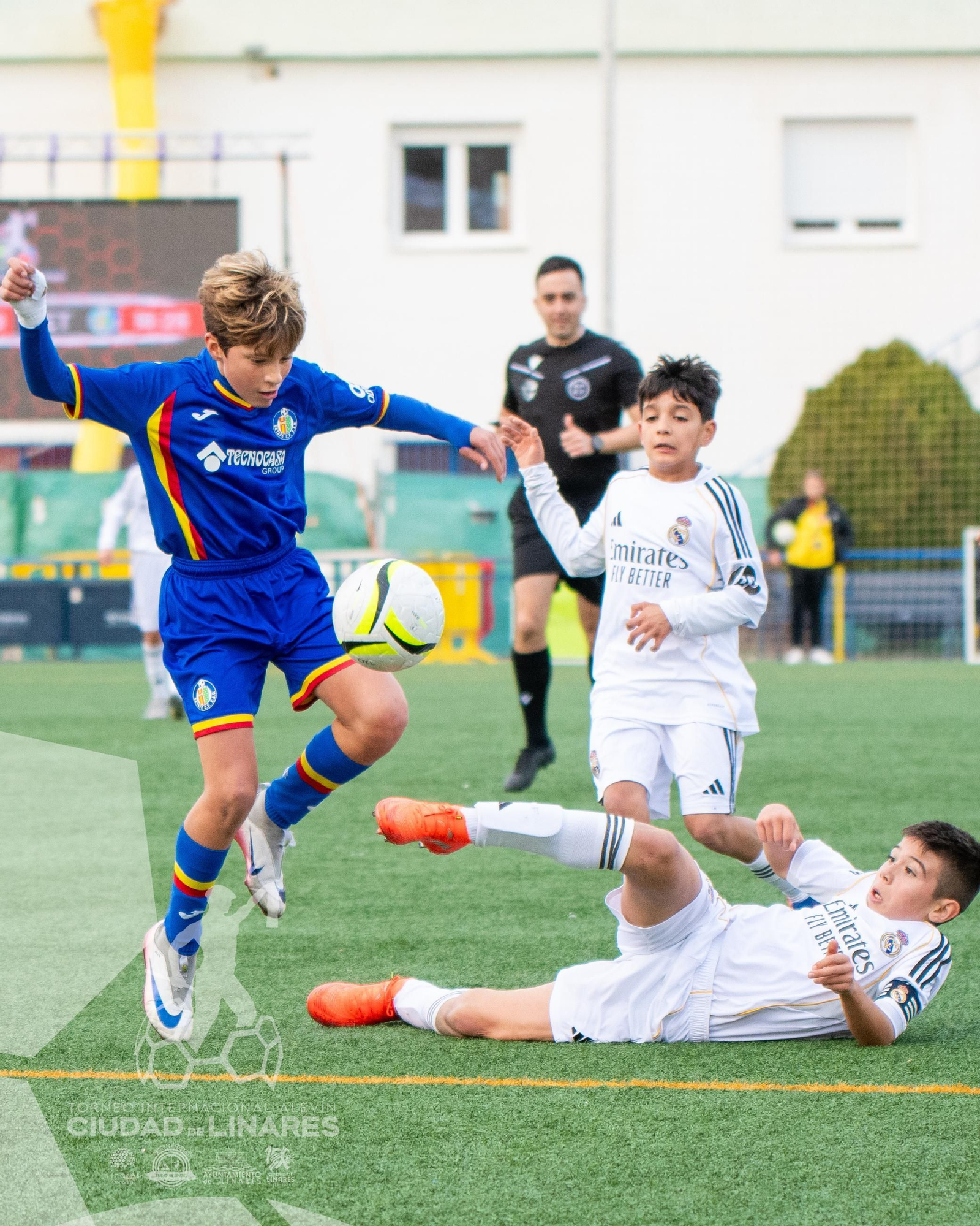 En imágenes: el RCD Espanyol, campeón del IV Torneo Internacional de Fútbol Alevín 'Ciudad de Linares'