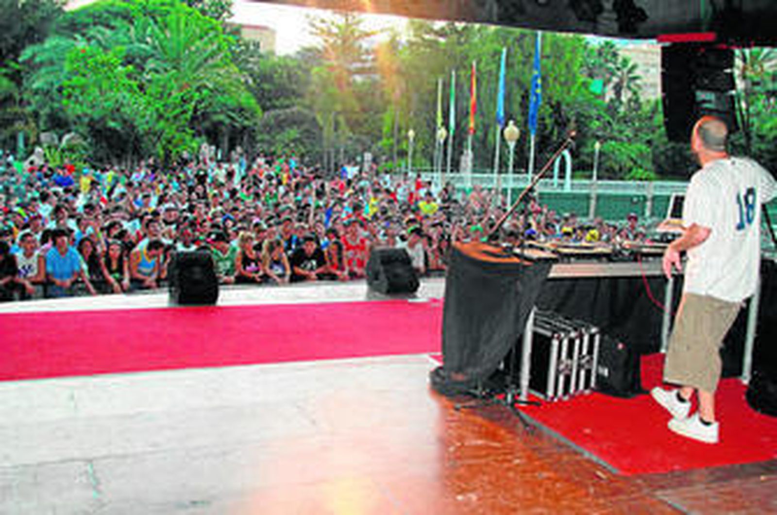 Una de las actuaciones en la edición del año pasado del Almuñecar Summer Jam.