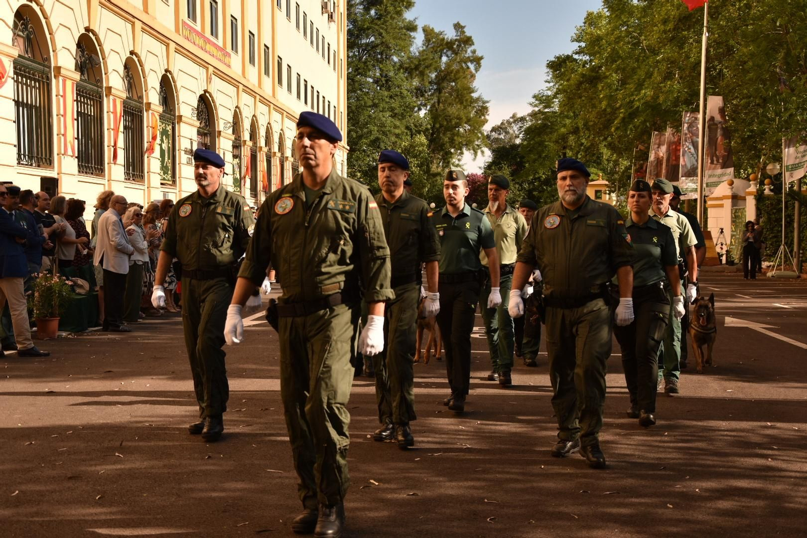La Guardia Civil celebra en Sevilla su 179 aniversario