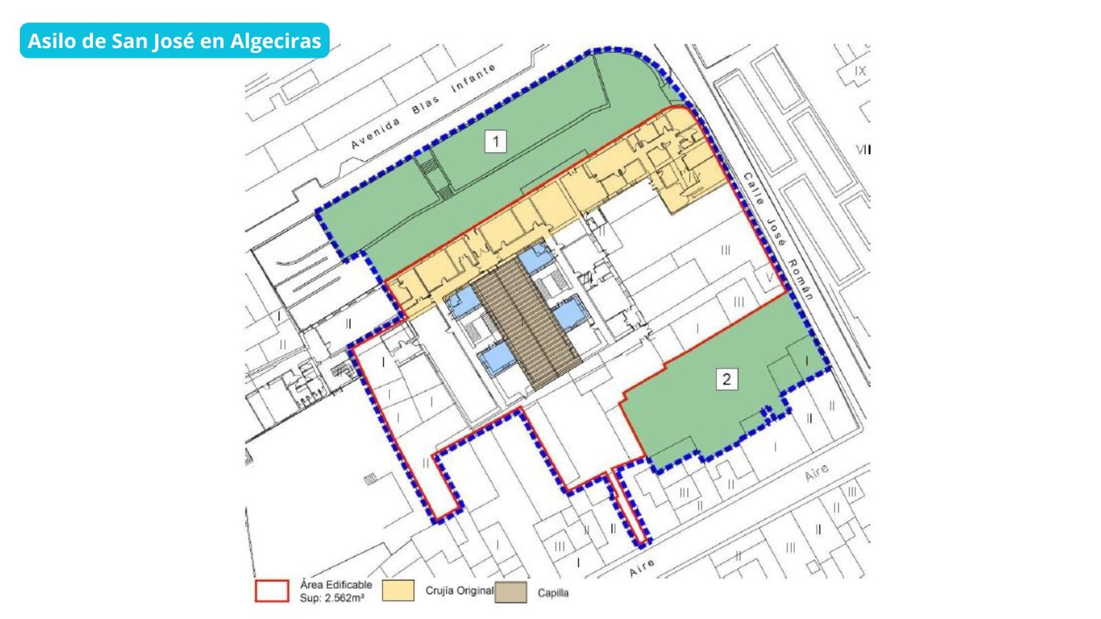 Asilo de San José en Algeciras.