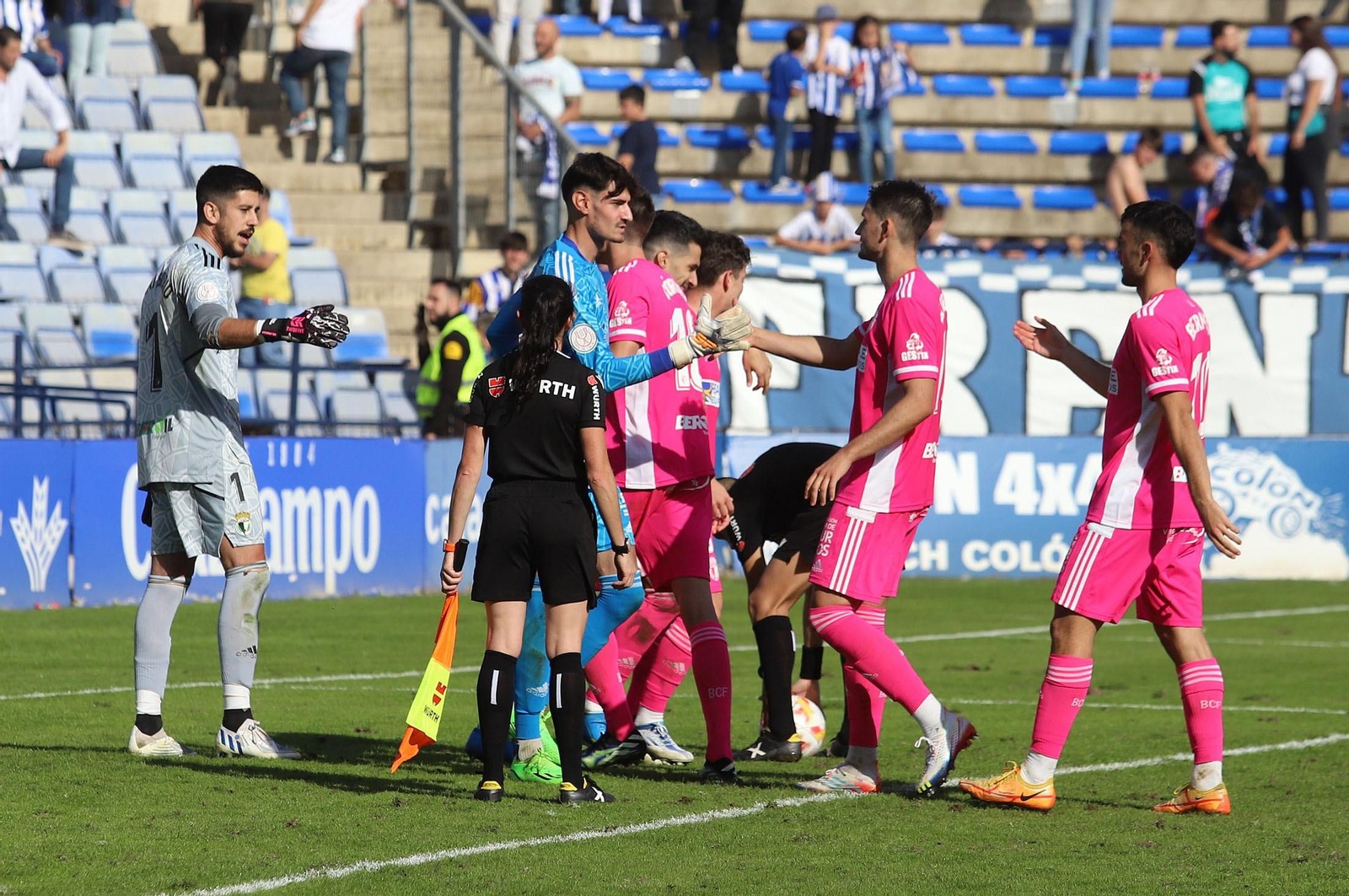 Las mejores imágenes del Recreativo de Huelva-Burgos, partido de eliminatoria de la Copa del Rey