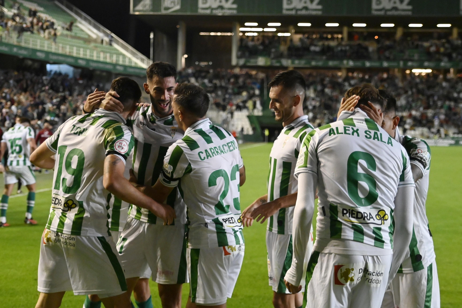 Imágenes del partido entre el Córdoba y el Recreativo de Huelva en El Arcángel