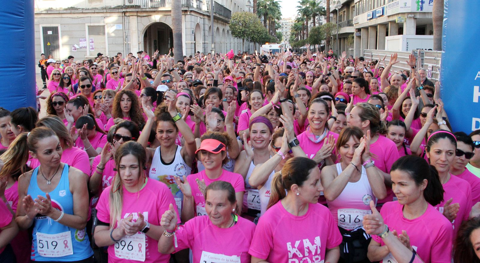 "Kms por Ellas", la carrera de La Mujer en imágenes
