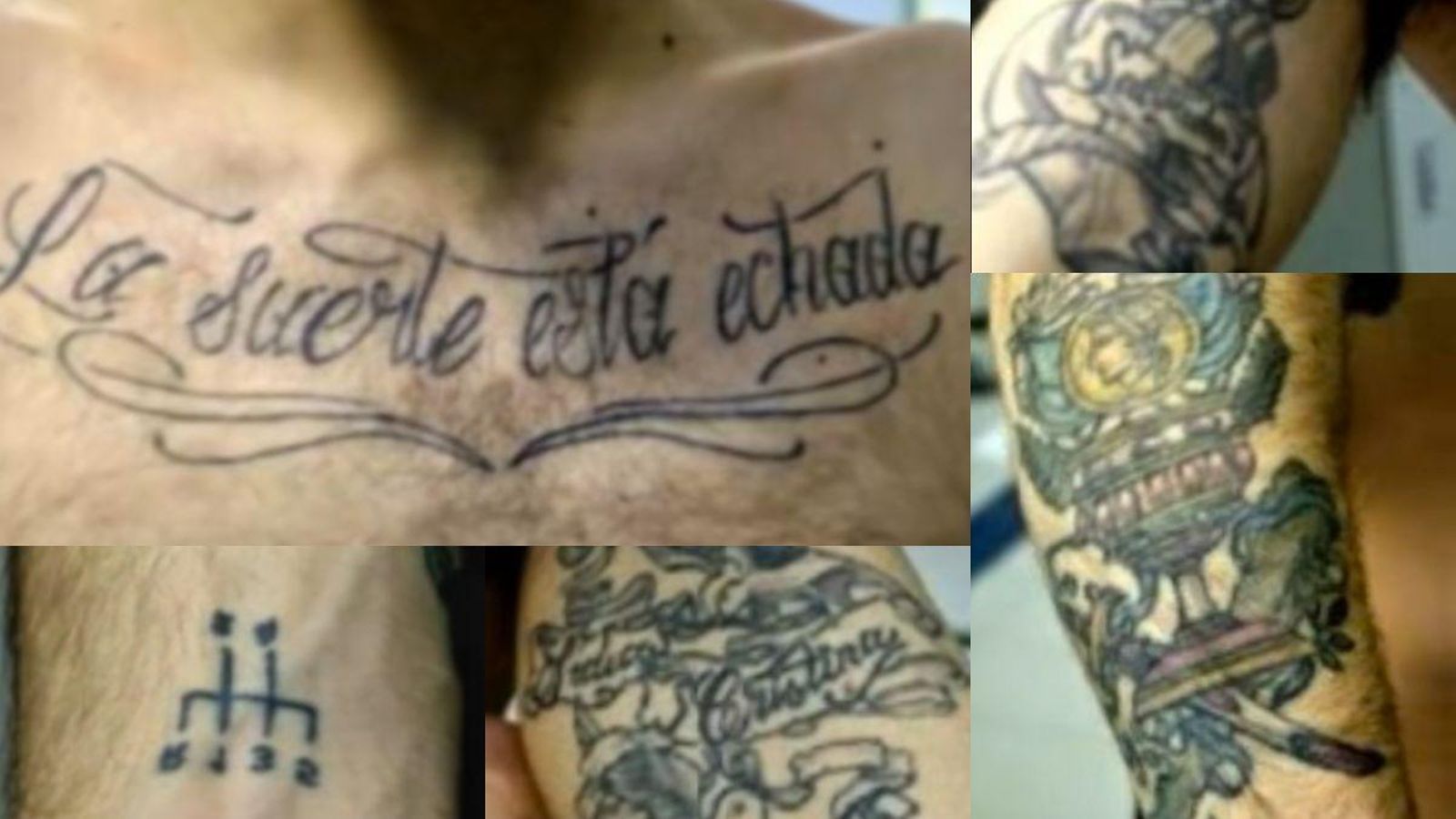 Tatuajes del fugitivo