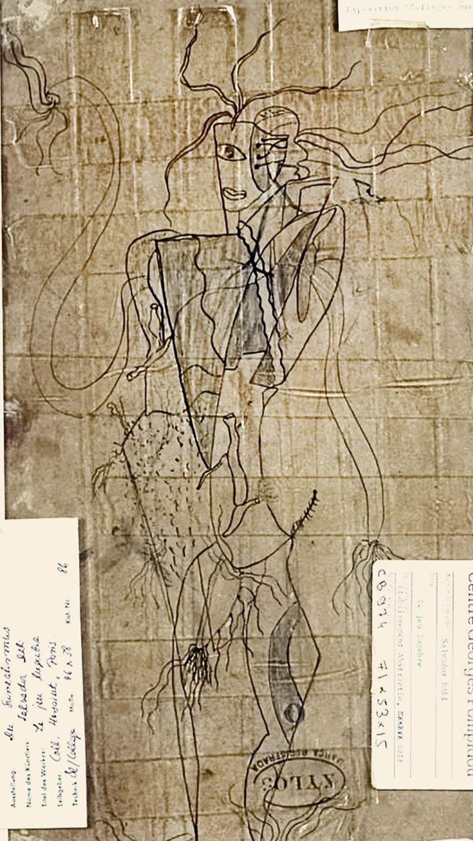 La imagen en el reverso de 'El juego lúgubre'.