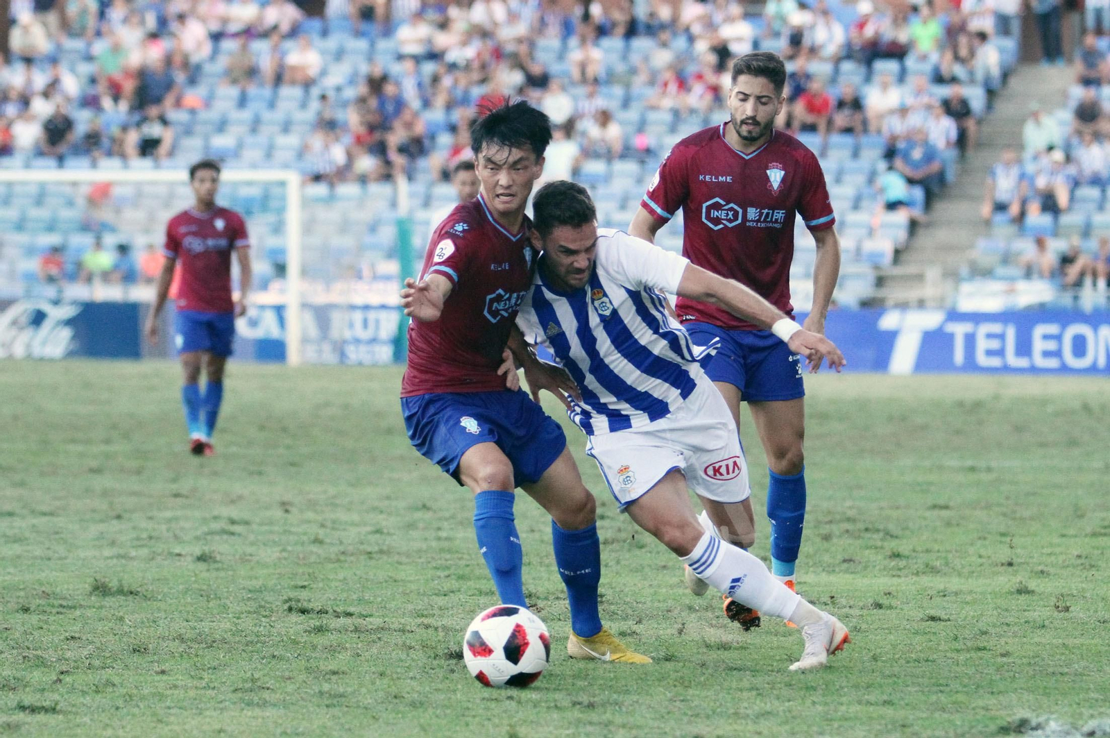 Imágenes del Recreativo de Huelva-Jumilla