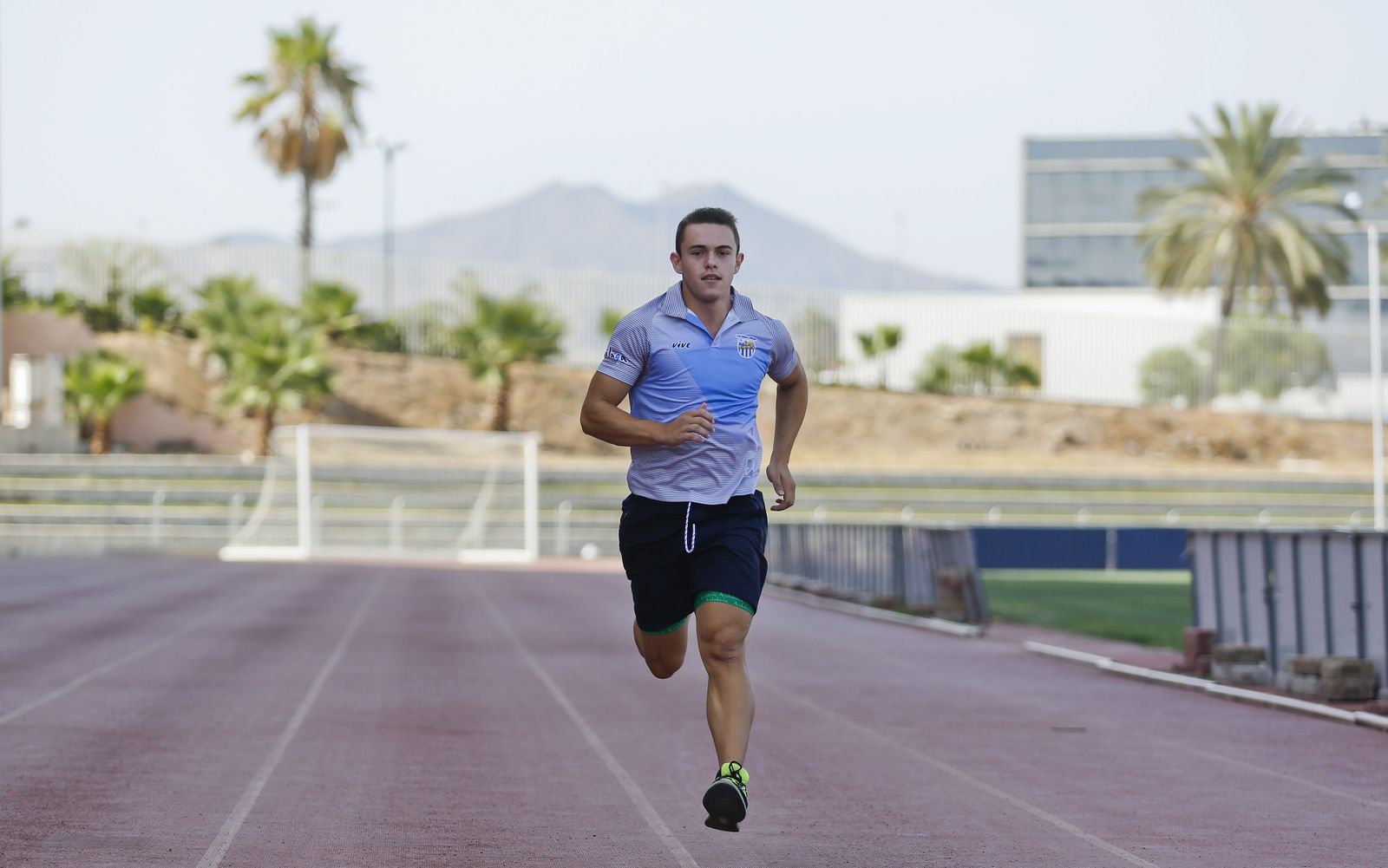 El atleta Javier Troyano.