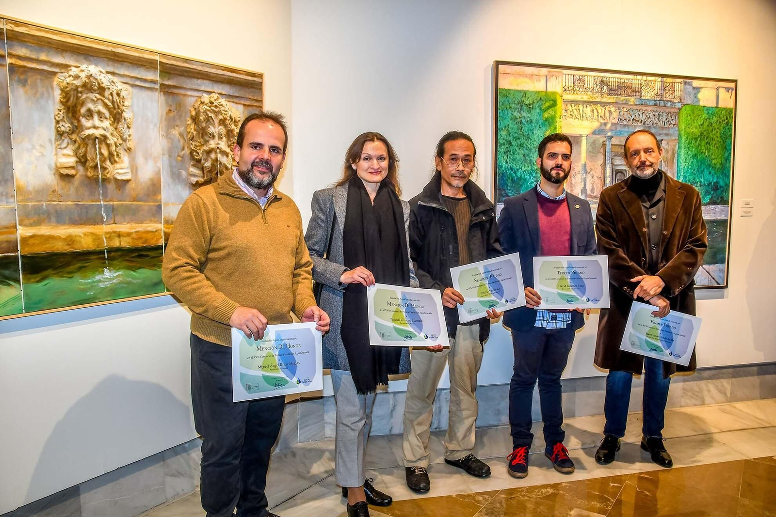 Una treintena de obras de arte sobre agua y patrimonio en el Centro Gran Capitán