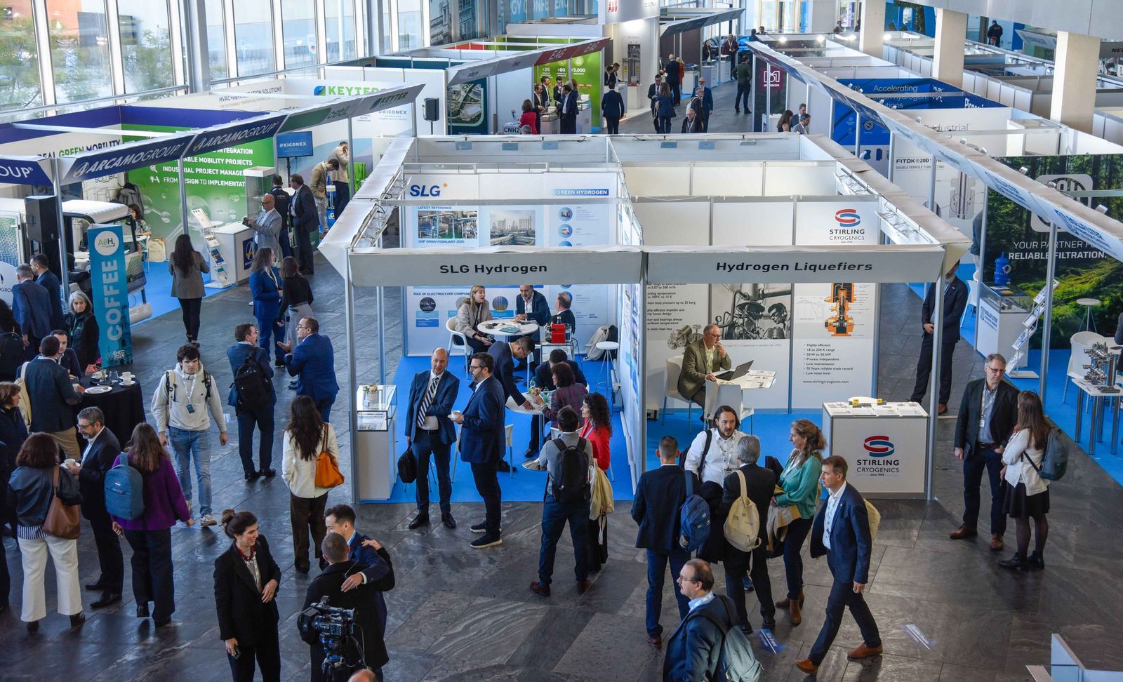 La inauguración del 'European Hydrogen Energy Conference', en imágenes
