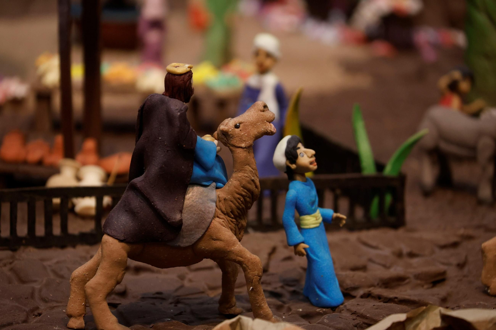 El belén de chocolate de Rute, al detalle en estas fotos