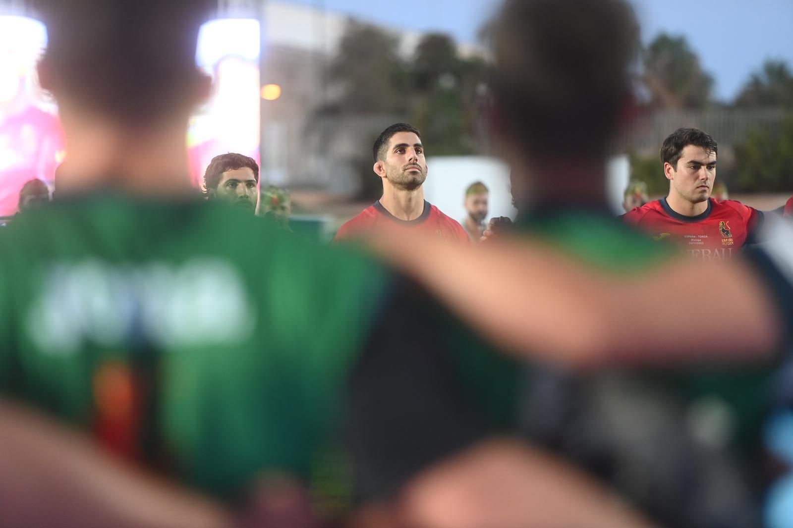 Las fotos del España-Tonga de rugby en Málaga