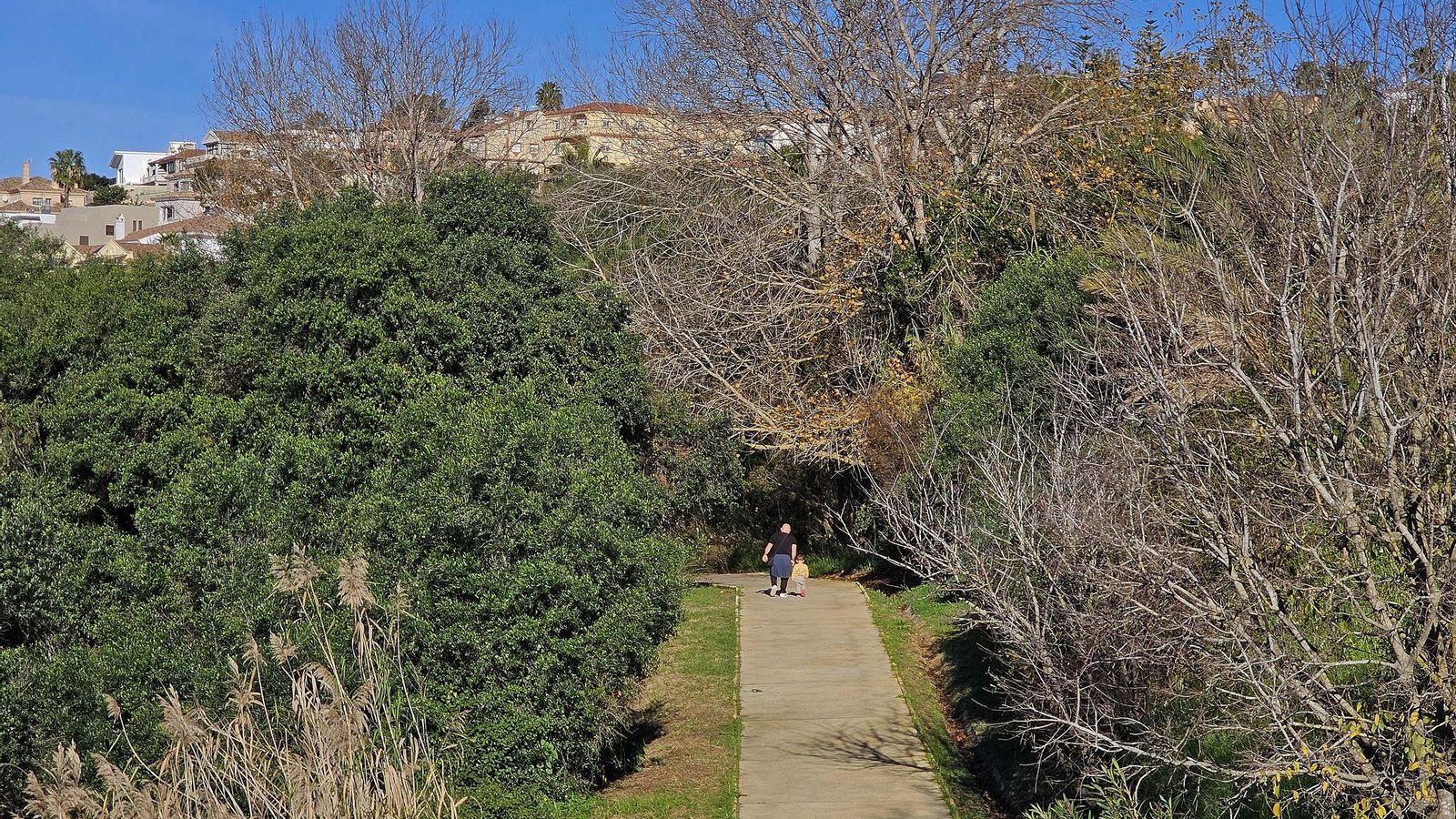 El parque fluvial del río Pícaro.