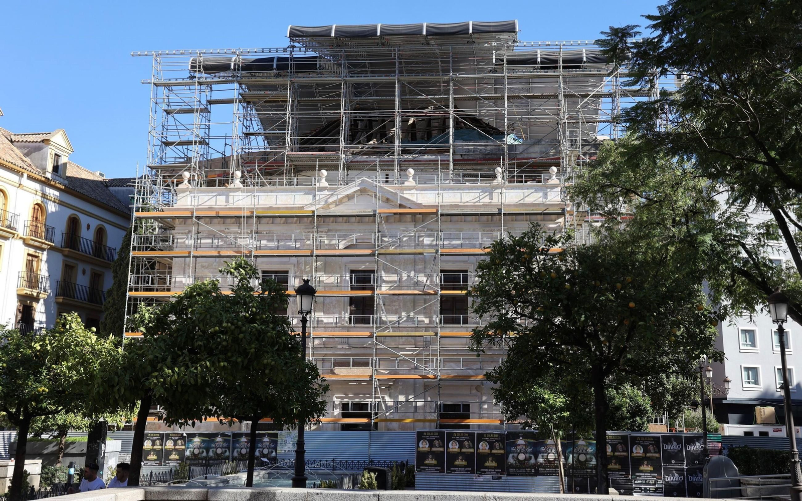 La fachada oeste de la iglesia de San Hermenegildo.