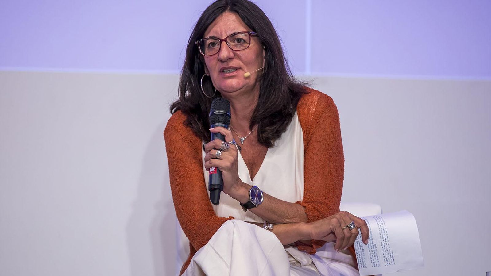 María Antonia Peña, rectora de la UHU.