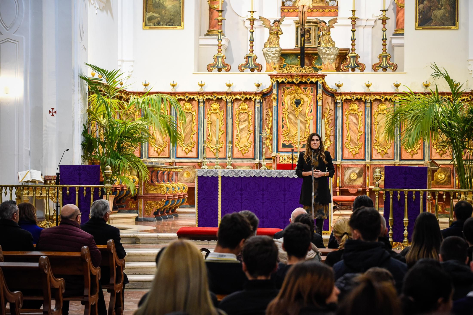 Imágenes de la presentación de la IX Jornada de Puertas Abiertas del Patrimonio Religioso Onubense