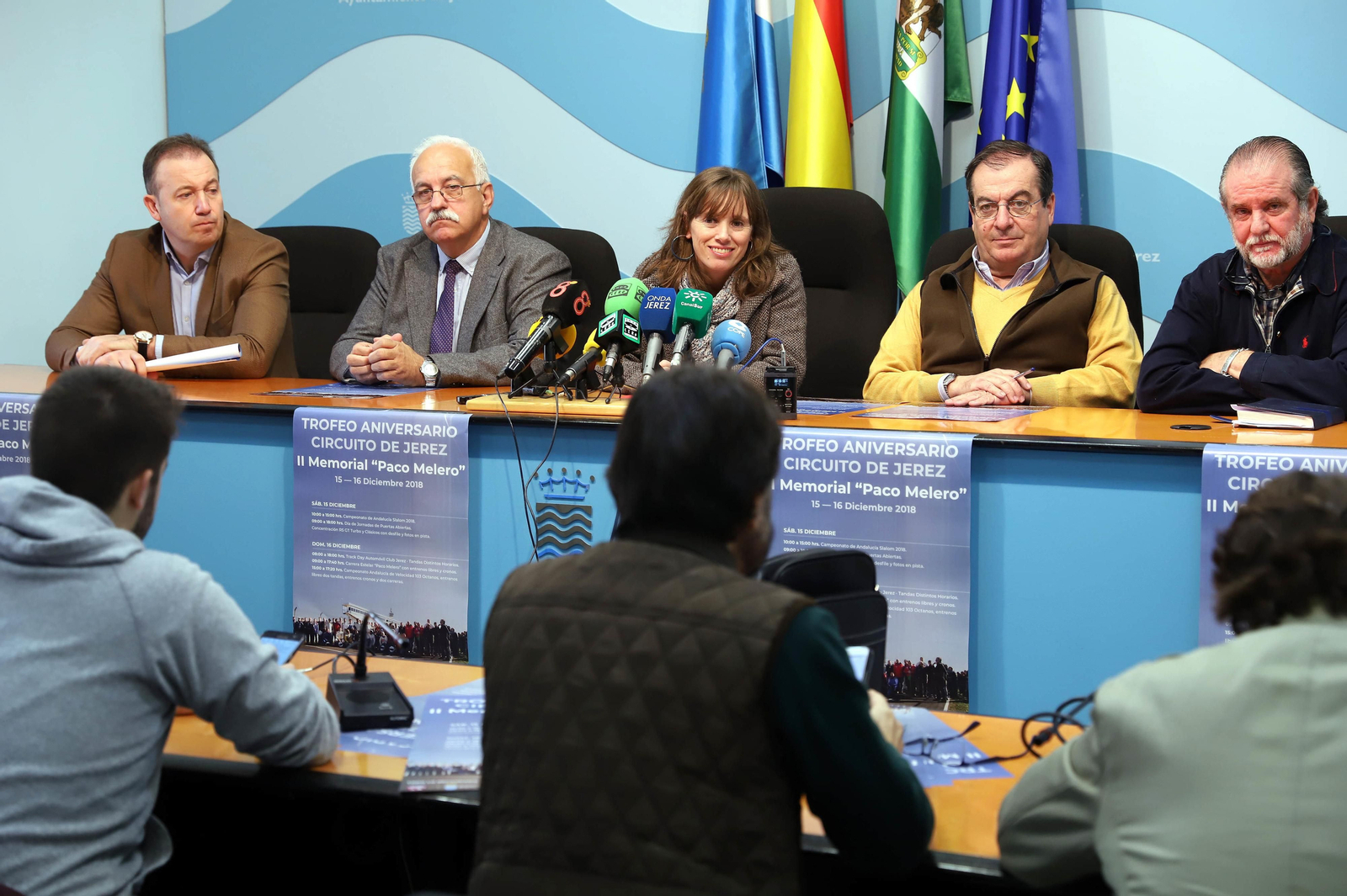 Un momento de la presentación del Memorial Paco Melero.
