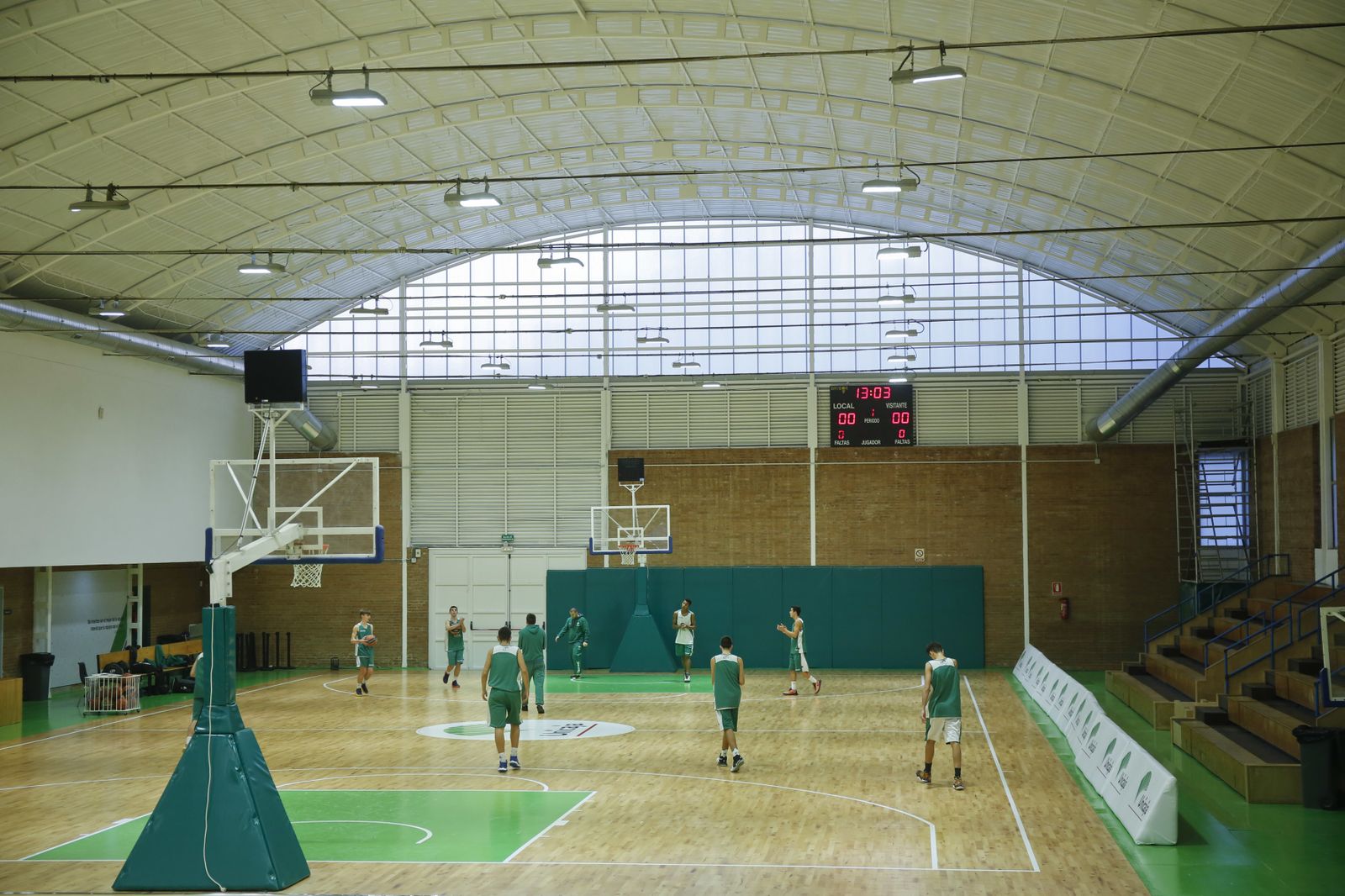 El pabellón de Los Guindos