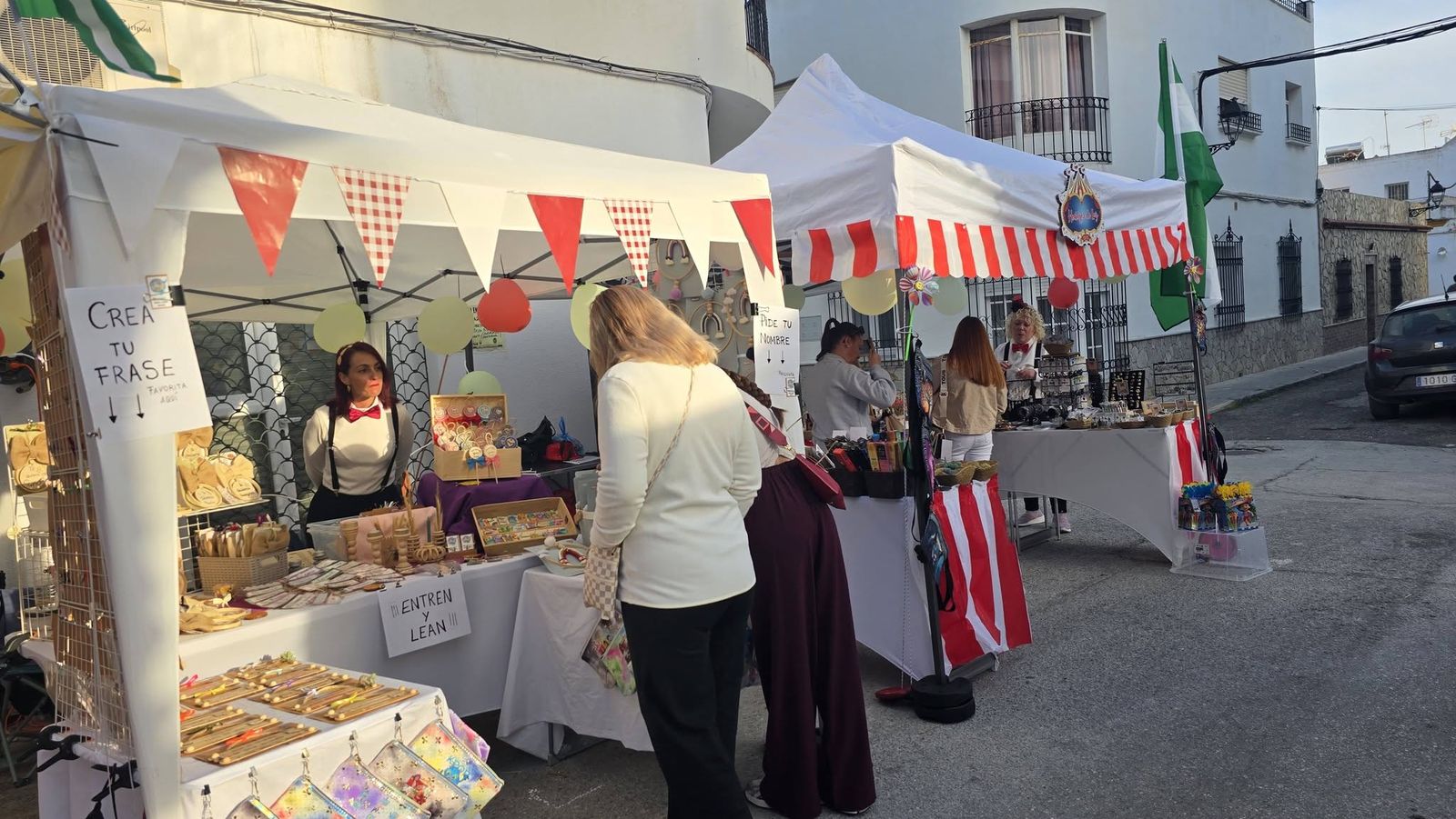 Inauguración del mercado circense carnavalesco de Barbate