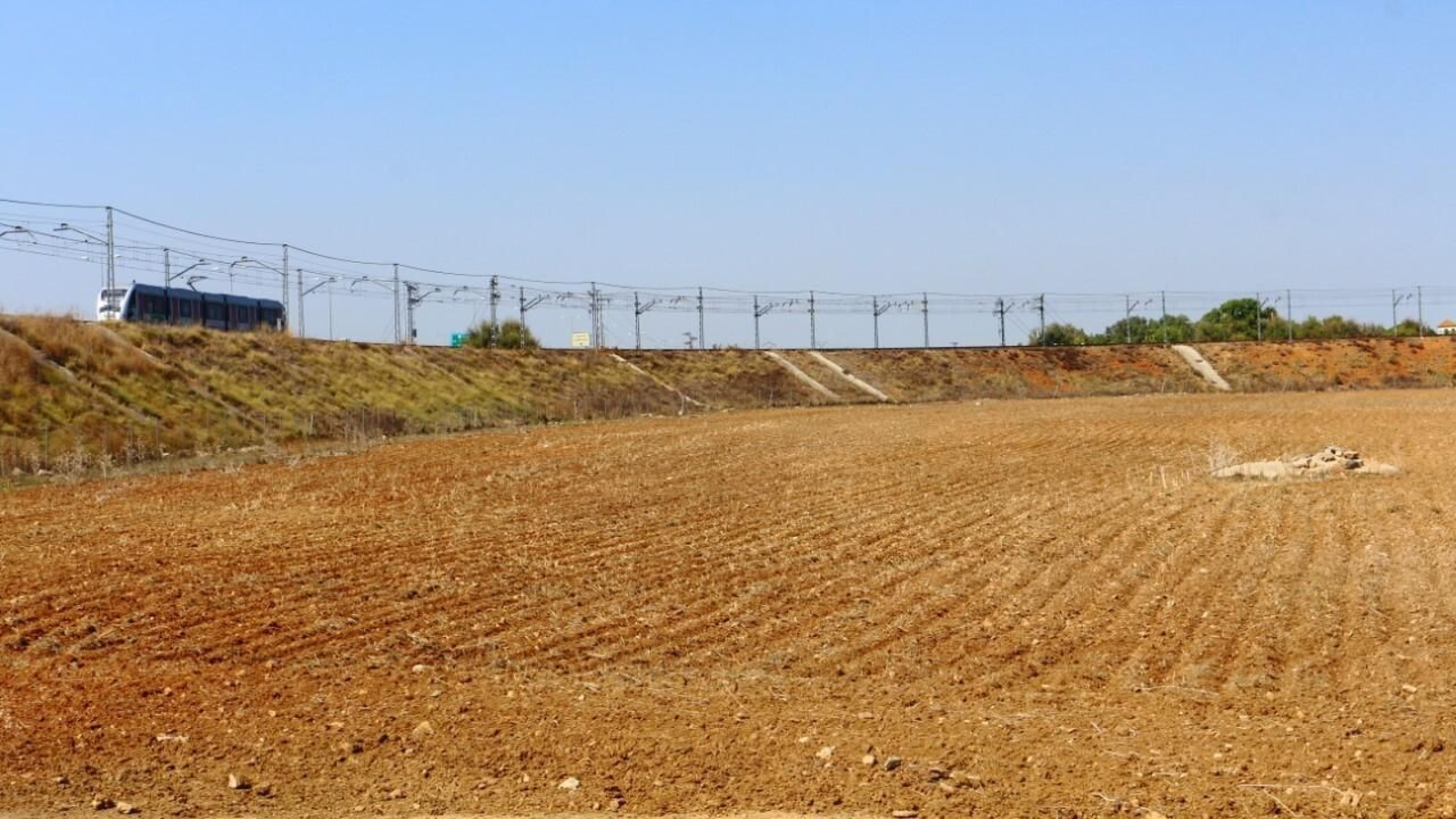 Terrenos donde se instalará la planta fotovoltaica.