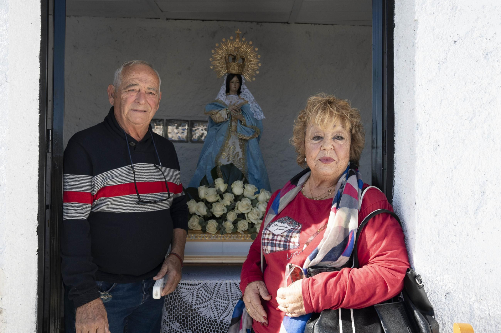 Las imágenes de la romería en Cuevas de Los Úbeda