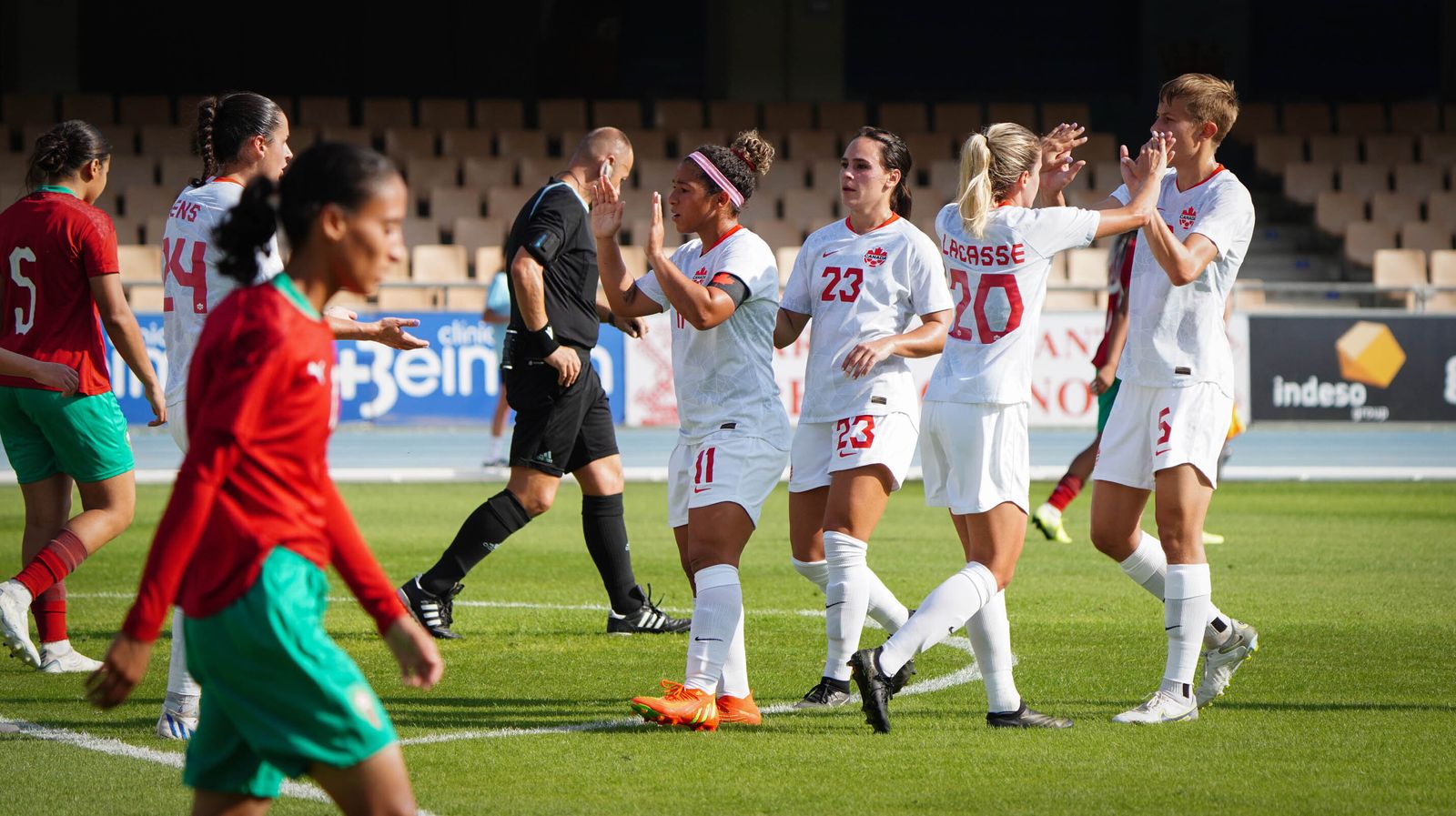 Partido internacional entre Canadá y Marruecos