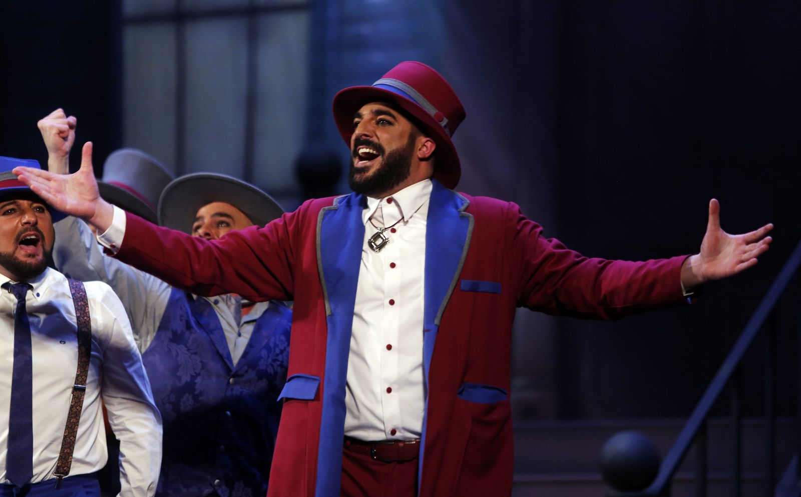 Las imágenes de la octava función clasificatoria