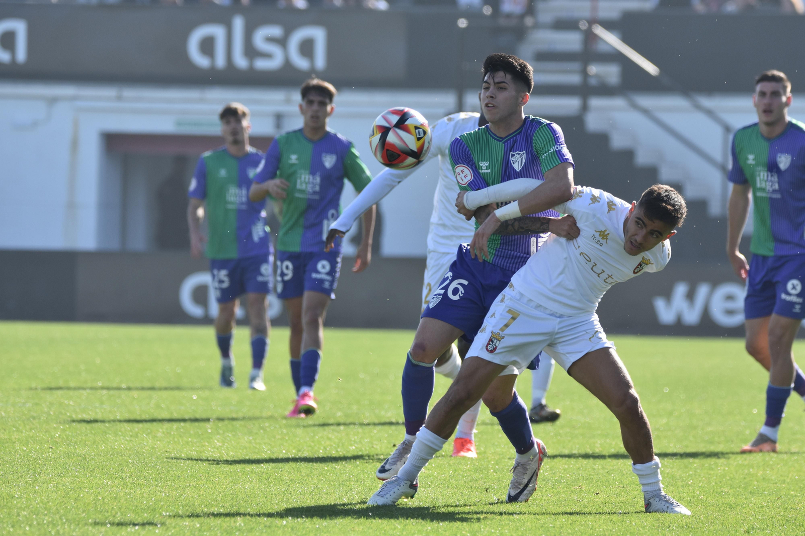El Ceuta - Málaga CF, en fotos
