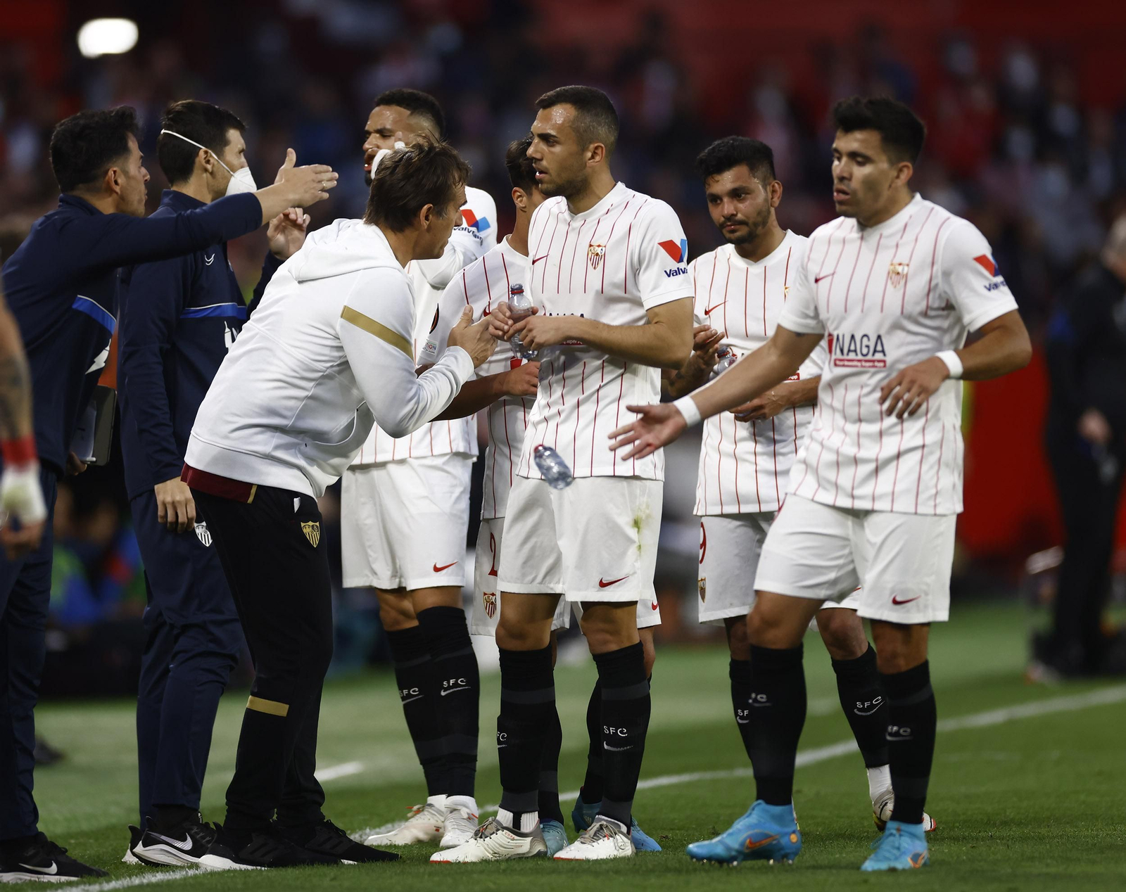 Las imágenes del Sevilla-West Ham