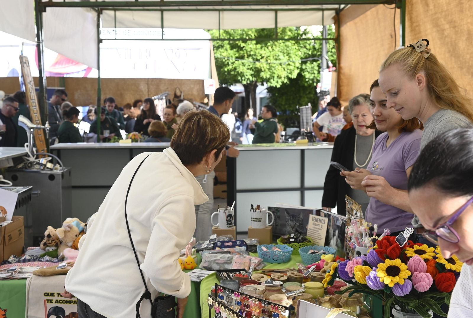 En fotos, el Mercado de Otoño en la Plaza de las Tendillas de Córdoba