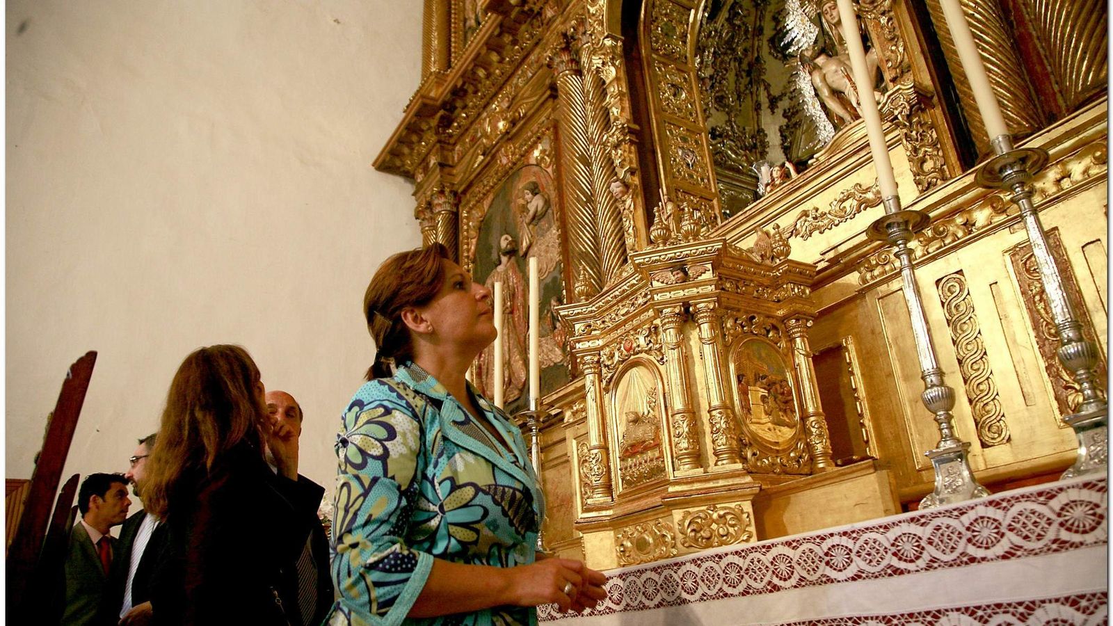 Retablo de la iglesia de las Angustias de Ayamonte.