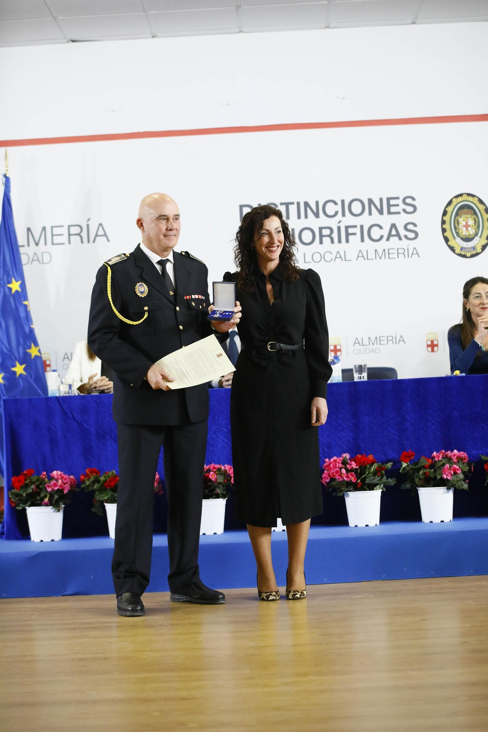 Las imágenes del acto institucional de la Policía Local de Almería con motivo de la festividad de su patrón, San Esteban