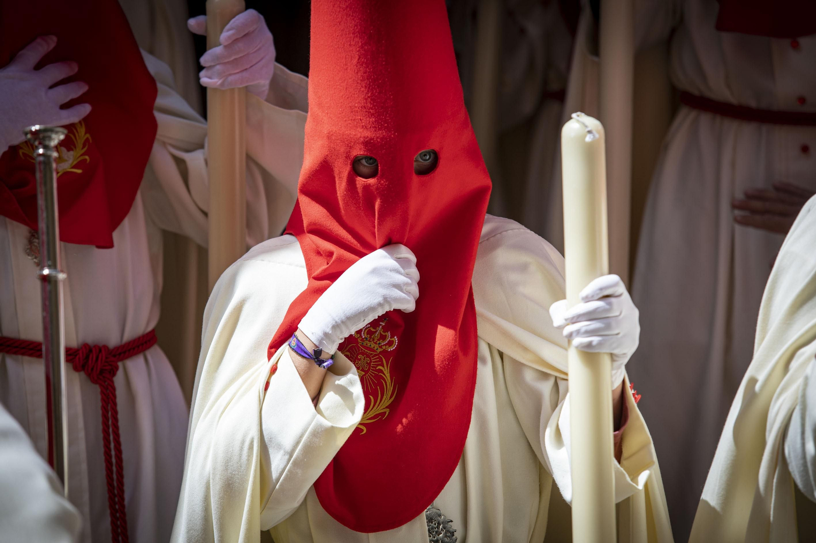 Las imágenes de la cofradía de Las Penas en la Semana Santa de Cádiz 2022