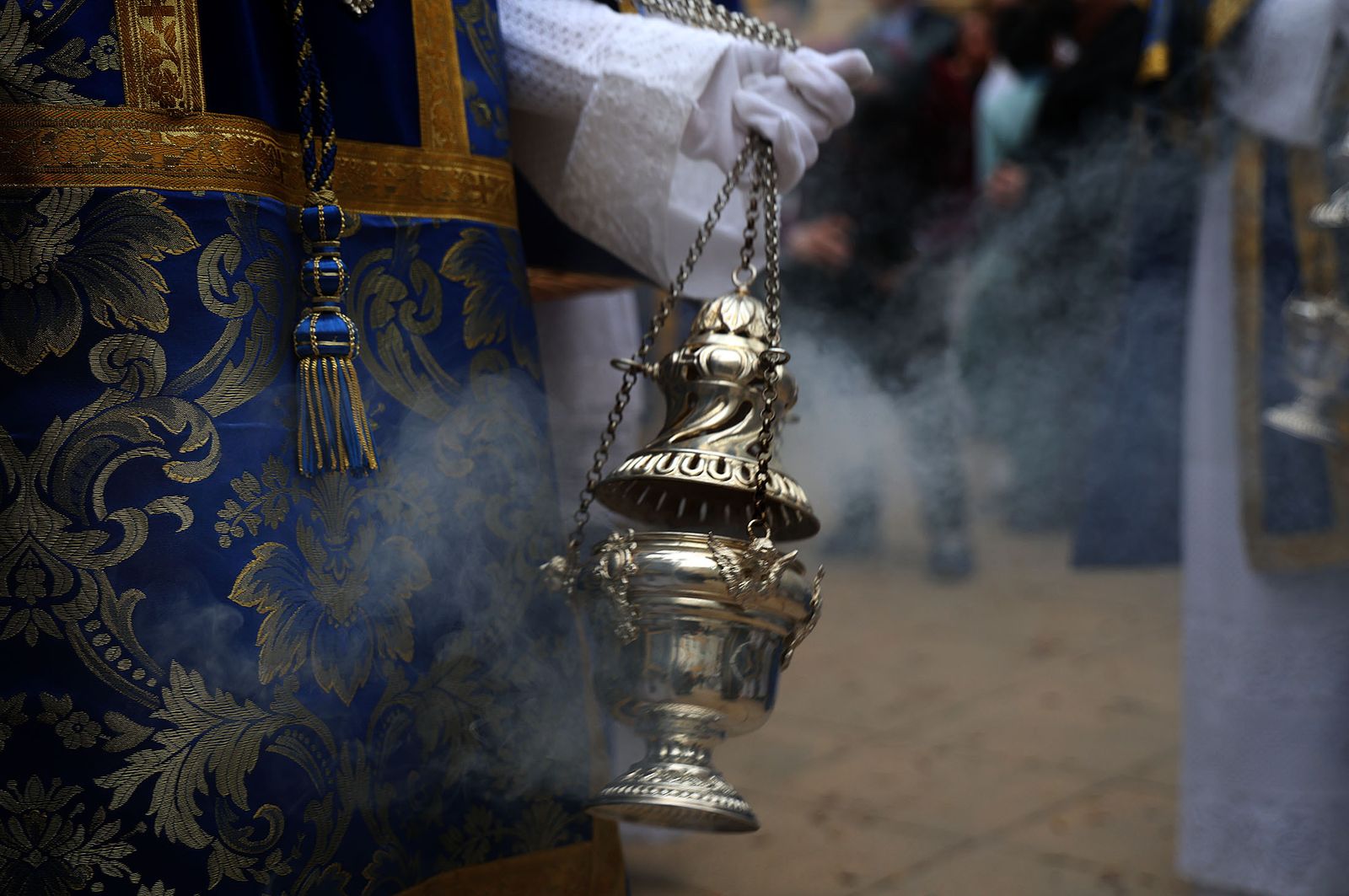 Imágenes de la procesión de la Virgen del Prado en el Viernes de Dolores