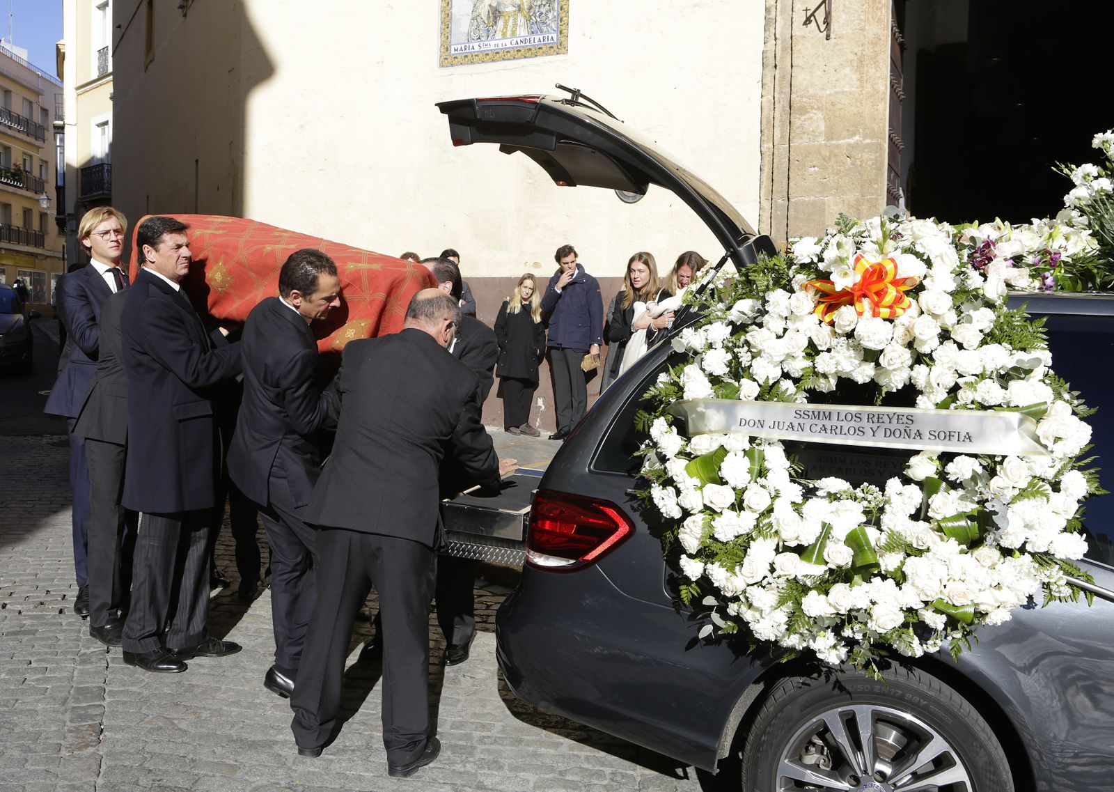 Funeral de Carmen Laffón