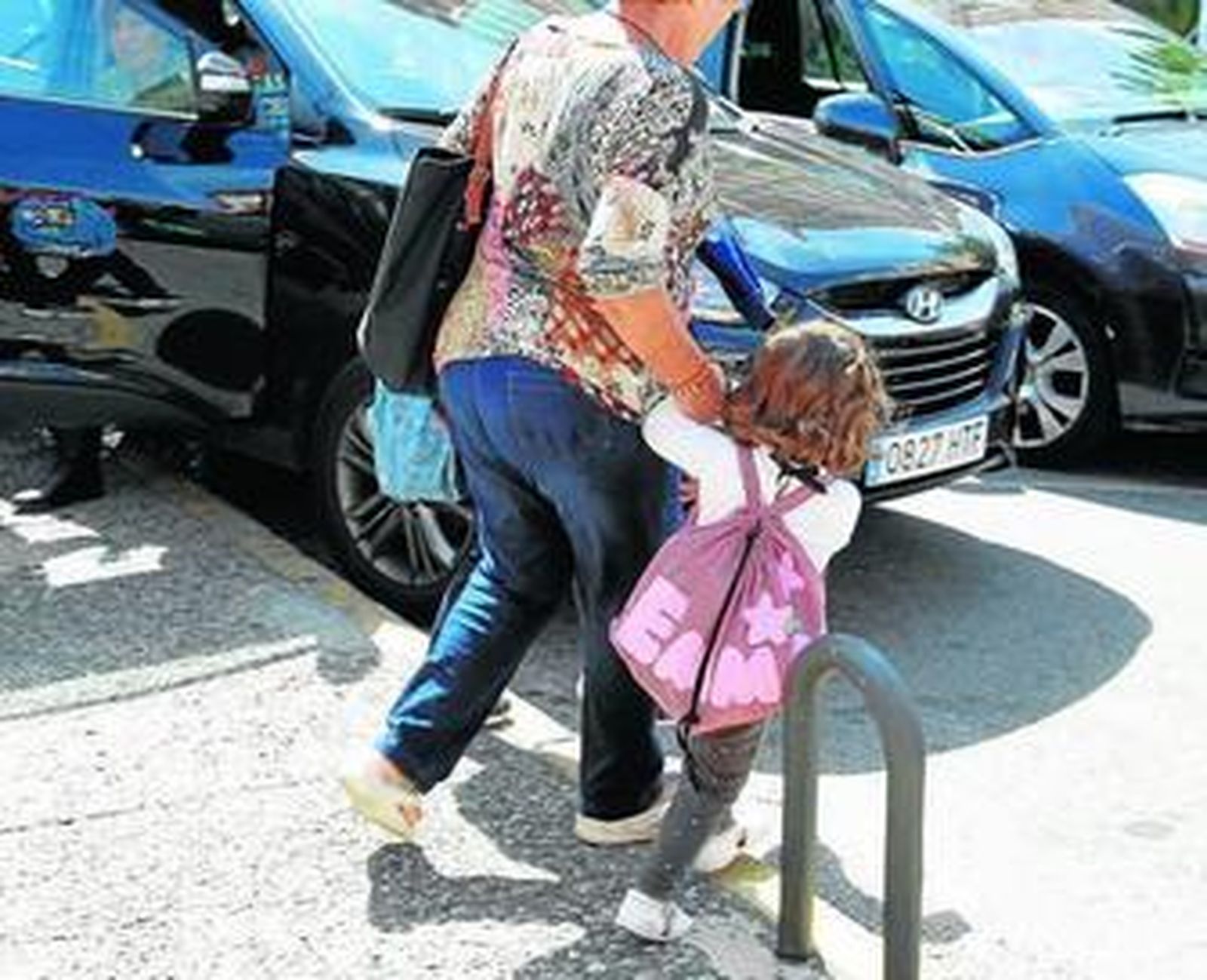 Imagen de archivo de la salida de los pequeños del colegio Santa Teresa.