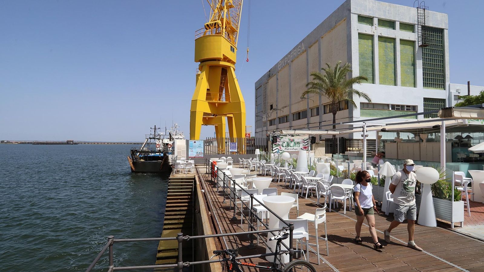 El edificio de Expofrisa será demolido para dar paso a los nuevos usos del Muelle.