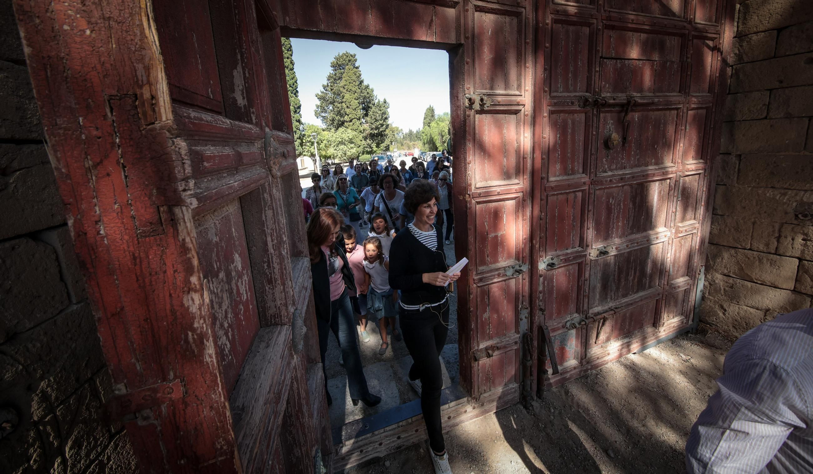 Imágenes de las primeras visitas públicas a La Cartuja de Jerez