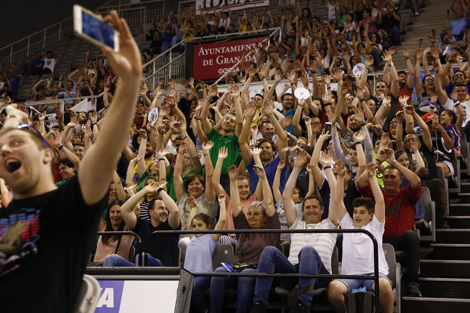 El espectáculo de los Globetrotters inunda el Palacio de Deportes