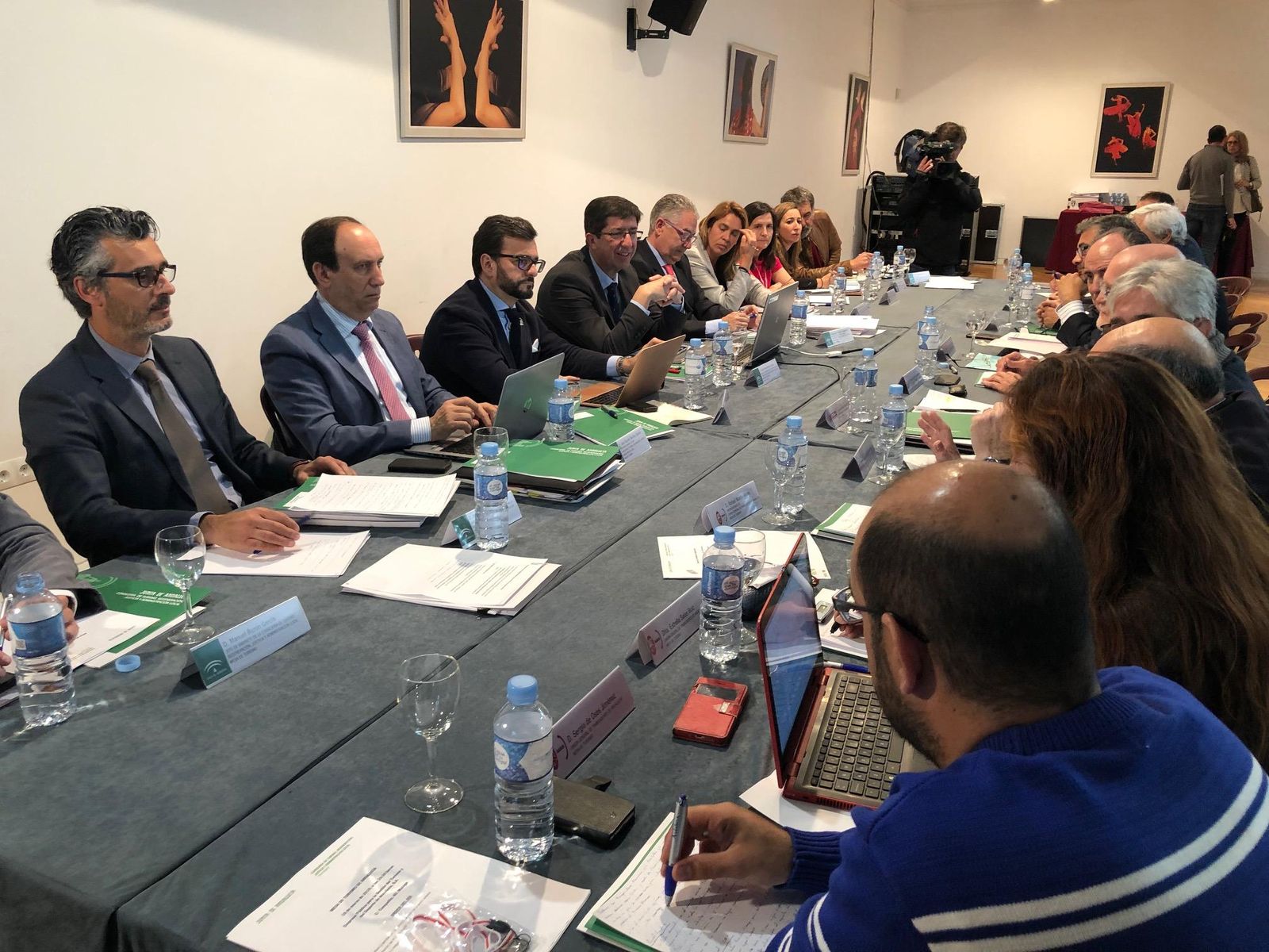 La reunión de la Mesa del Turismo esta mañana en Málaga