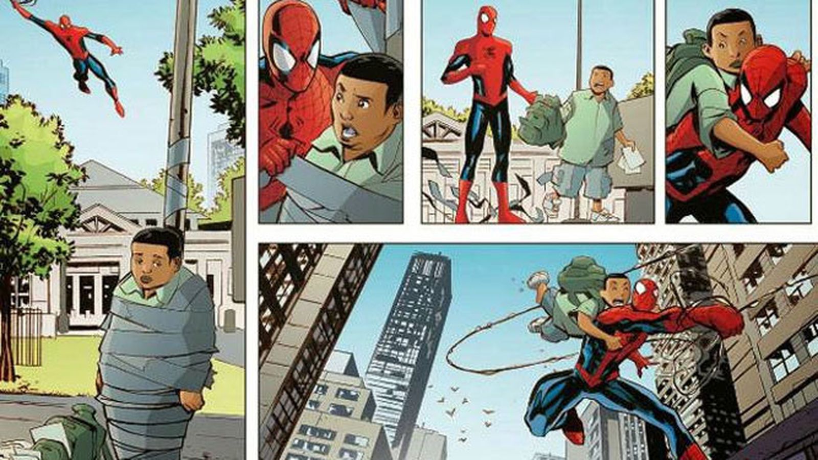 Los  superhéroes también pueden ser víctimas del 'bullyng'.