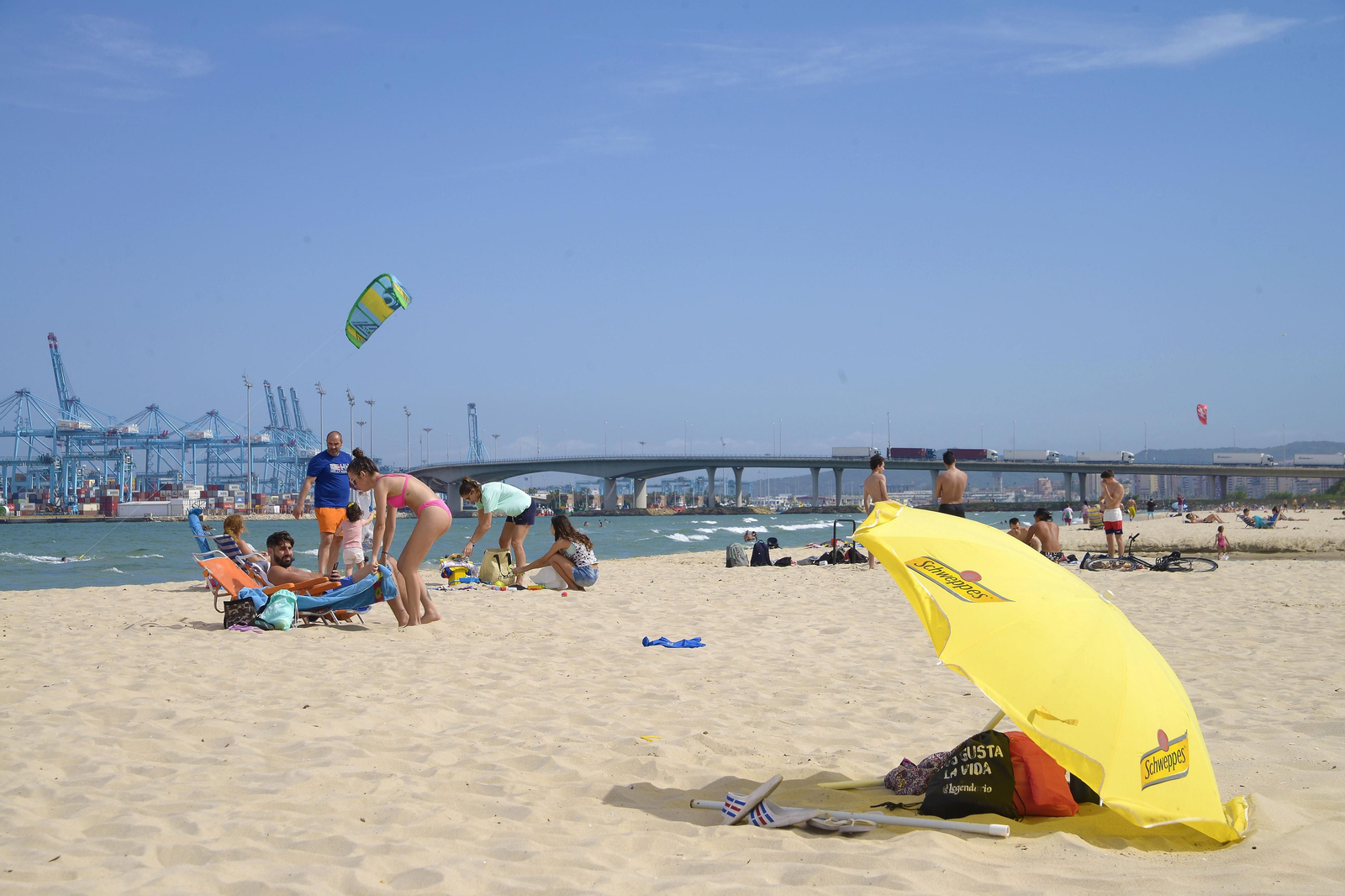Fotos de las playas de la comarca en la fase 2