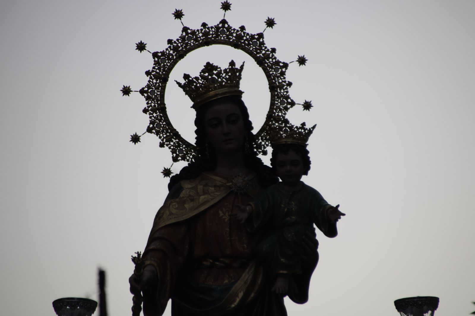procesión de María Auxiliadora en imágenes Huelva